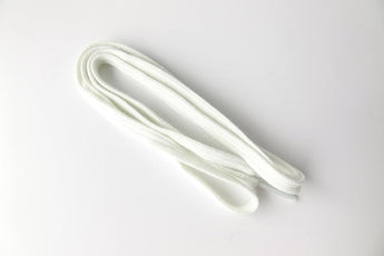 Shoelaces white - for Lausanne Azur, St. Gallen Green-White M, Caslano Navy M
