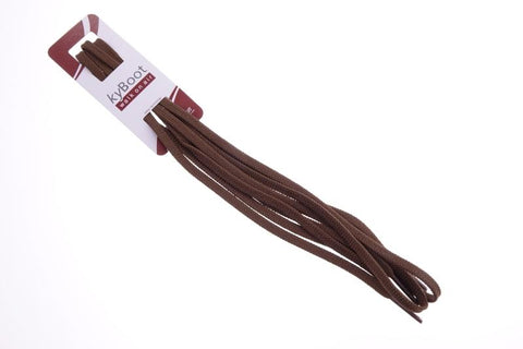 Shoelaces choco brown - for Murten Brown, Zug 20 Brown